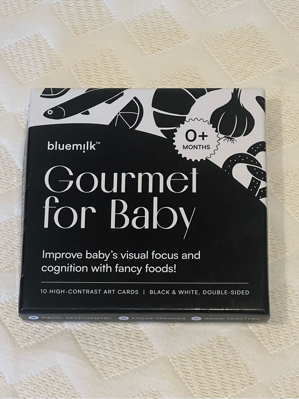Gourmet for Baby Black High-Contrast Art Cards